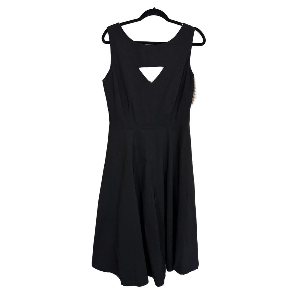 NWT Bettie Page Midi Dess Black Medium